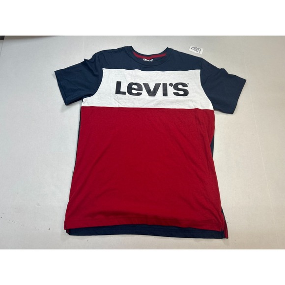 Levi's t-shirt Men's size Small red/white/blue‎ - Picture 1 of 4